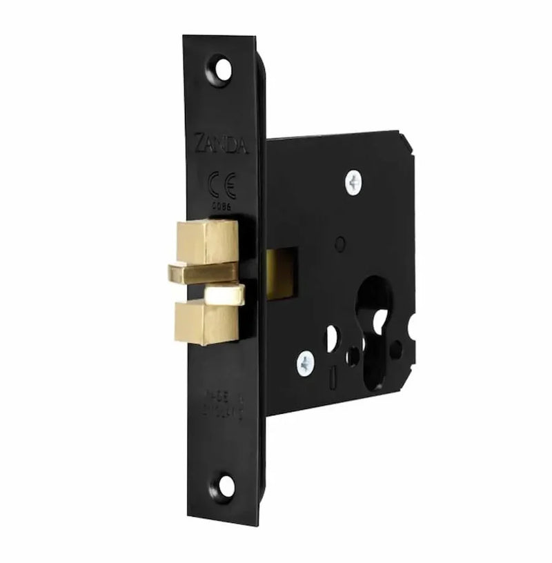 Zanda Sliding Door Euro Mortice Lock In Various Finishes & Combinations - primehardware