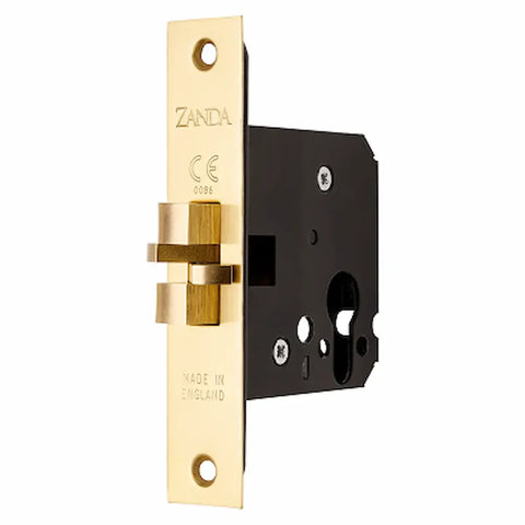 Zanda Sliding Door Euro Mortice Lock In Various Finishes & Combinations - primehardware