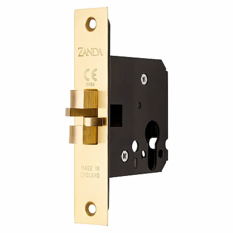 Zanda Sliding Door Euro Mortice Lock In Various Finishes & Combinations - primehardware
