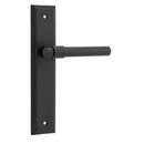Iver Helsinki Door Lever Handle On Stepped Backplate - primehardware