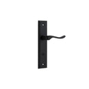 Iver Stirling Door Lever Handle On Stepped Backplate - primehardware