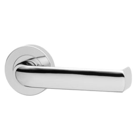 Lockwood Symphony 70 Lever On Int Round Rose Fixed Half Set Chrome Plate 1220/77SB - primehardware