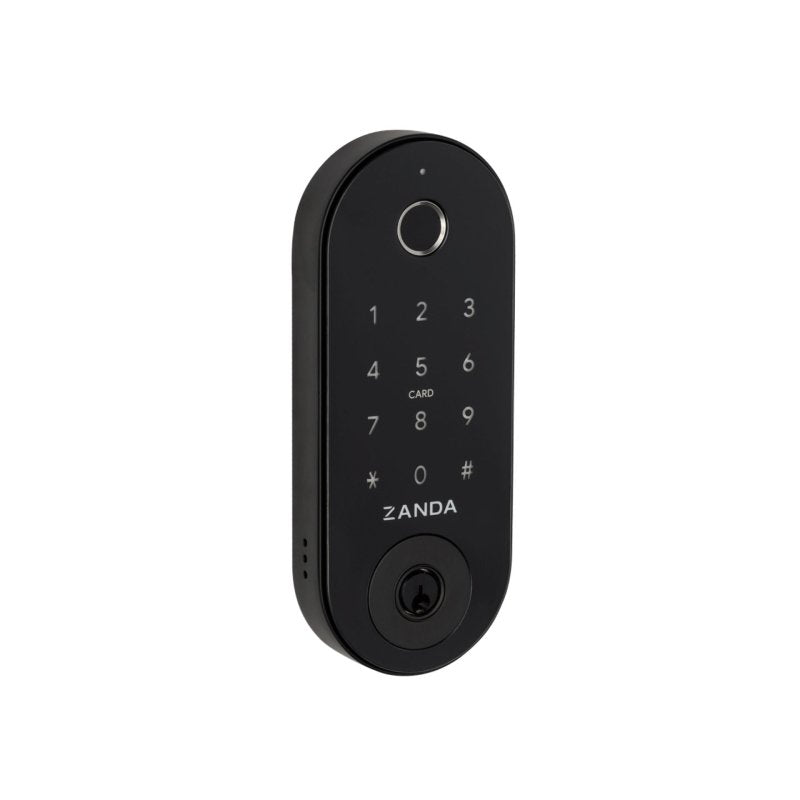Zanda Stealth Smart Lock Deadbolt 60mm Brush Nickel 1320.BN - primehardware