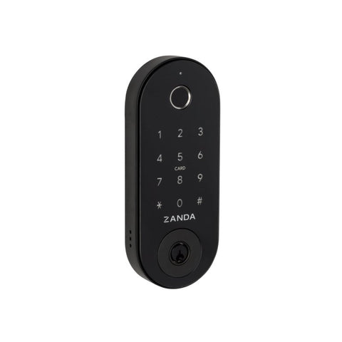 Zanda Stealth Smart Lock Deadbolt 60mm Brush Nickel 1320.BN - primehardware