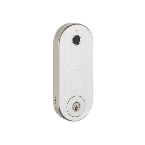 Zanda Stealth Smart Lock Deadbolt 60mm Brush Nickel 1320.BN - primehardware