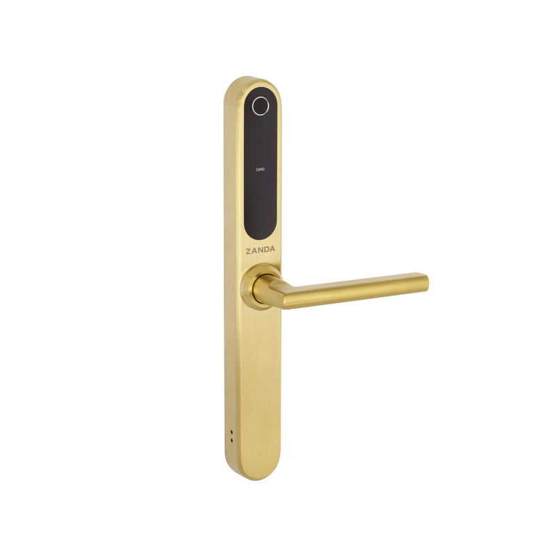 Stealth Smart Lock Long plates Graphite Nickle
