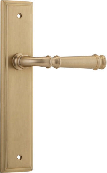 IVER VERONA DOOR LEVER HANDLE ON STEPPED BACKPLATE - CUSTOMISE TO YOUR NEEDS