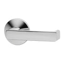 Lockwood 1360 Series 76 Lever on Round Rose Full Set Chrome Plate 1360/1361/76CP - primehardware