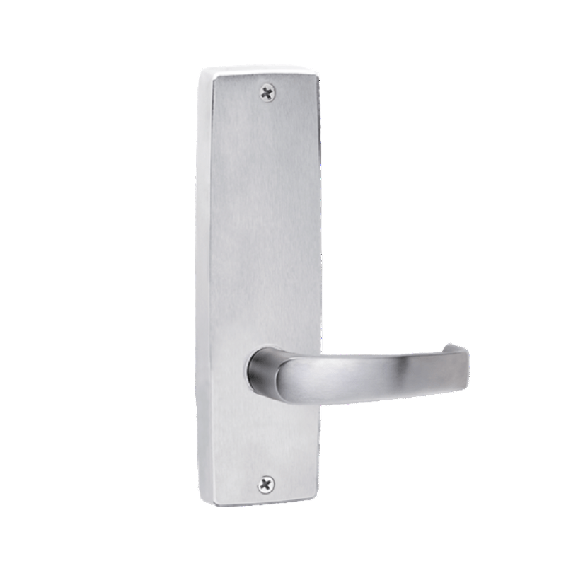 Lockwood 1905 Square End Plate With 47 Lever LH Satin Chrome 1905/47LSC - primehardware