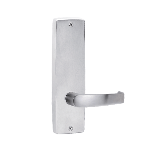 Lockwood 1905 Square End Plate With 47 Lever LH Satin Chrome 1905/47LSC - primehardware