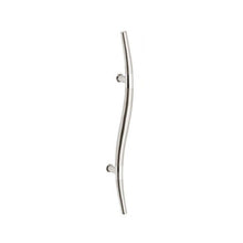 Zanda Arco Entrance Pull Handle 13501 | 316SS Two-Toned 600mm Wave Curved Design AS1428