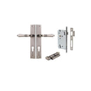 Iver Sarlat Lever Door Handle On Rectangular Backplate - primehardware