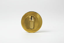 AUSTYLE Architectural Euro Escutcheon Polished Brass 45mm