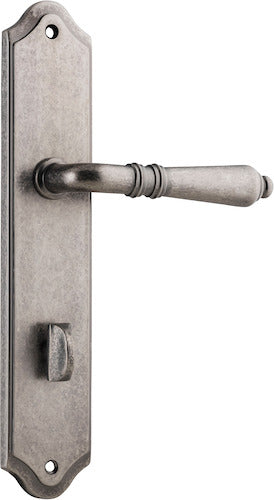 IVER SARLAT LEVER DOOR HANDLE ON SHOULDERED BACKPLATE - CUSTOMISE TO YOUR NEEDS
