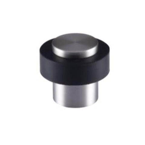 Superior Brass Door Stop, Round, Bolt Fix SS PB 40mm - primehardware