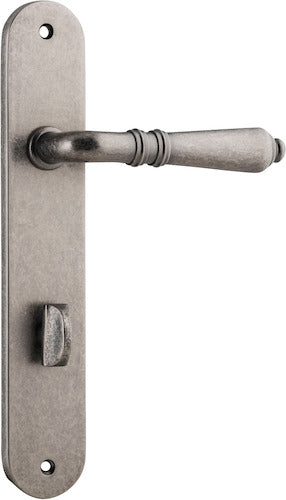 IVER SARLAT LEVER DOOR HANDLE ON OVAL BACKPLATE - CUSTOMISE TO YOUR NEEDS