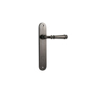 Iver Verona Door Lever Handle On Oval Backplate - primehardware