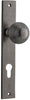 Iver Guildford Door Knob On Rectangular Backplate - primehardware