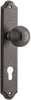 Iver Guildford Door Knob On Shouldered Backplate - primehardware