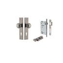 Iver Paddington Door Knob On Chamfered Backplate - primehardware
