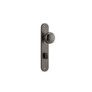 Iver Cambridge Door Knob On Oval Backplate - primehardware