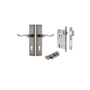 Iver Stirling Door Lever Handle On Stepped Backplate