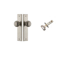 Iver Cambridge Door Knob On Chamfered Backplate - primehardware