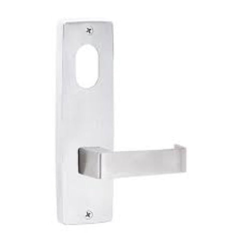 Lockwood 1901 Square End Plate With Cylinder & 90 Lever Chrome Plate 1901/90CP - primehardware