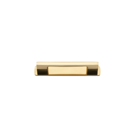 IVER Cali Cabinet Pull Handle | 96mm - Polished Brass