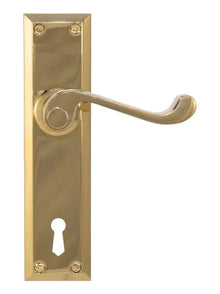 Superior Brass Lever Lock CC 57mm PVD Anti Tarnish Brass PVD Anti-Tarnish Brass 200x50mm (Pair) Only Lever Set