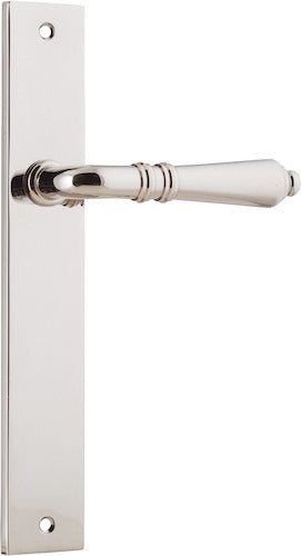 IVER SARLAT LEVER DOOR HANDLE ON RECTANGULAR BACKPLATE- CUSTOMISE TO YOUR NEEDS