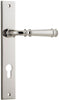 Iver Verona Door Lever Handle On Rectangular Backplate - primehardware
