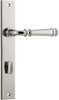 Iver Verona Door Lever Handle On Rectangular Backplate - primehardware