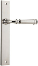 Iver Verona Door Lever Handle On Rectangular Backplate - primehardware