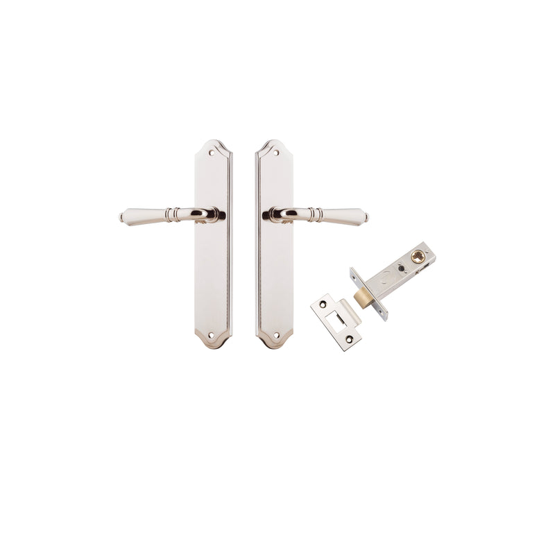 IVER SARLAT LEVER DOOR HANDLE ON SHOULDERED BACKPLATE - CUSTOMISE TO YOUR NEEDS
