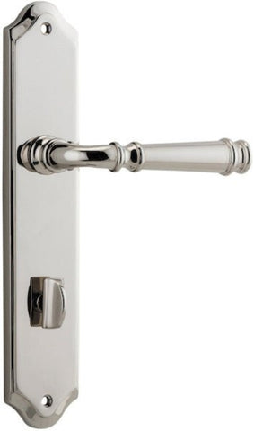 Iver Verona Door Lever Handle On Shouldered Backplate - primehardware