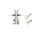 Iver Annecy Door Lever Handle On Shouldered Backplate - primehardware