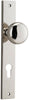 Iver Cambridge Door Knob On Rectangular Backplate