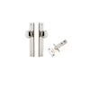 Iver Cambridge Door Knob On Rectangular Backplate - primehardware