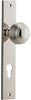 Iver Guildford Door Knob On Rectangular Backplate - primehardware