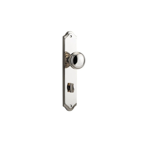 Iver Paddington Door Knob On Shouldered Backplate - primehardware