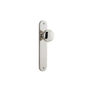 Iver Cambridge Door Knob On Oval Backplate - primehardware