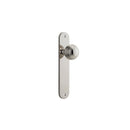 Iver Guildford Door Knob On Oval Backplate - primehardware