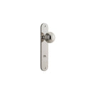 Iver Guildford Door Knob On Oval Backplate - primehardware