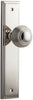 Iver Guildford Door Knob On Stepped Backplate - primehardware