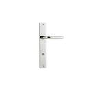 Iver Oslo Lever Door Handle On Rectangular Backplate - primehardware