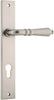Iver Sarlat Lever Door Handle On Rectangular Backplate - primehardware