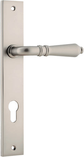 IVER SARLAT LEVER DOOR HANDLE ON RECTANGULAR BACKPLATE- CUSTOMISE TO YOUR NEEDS