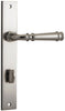 Iver Verona Door Lever Handle On Rectangular Backplate - primehardware