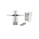 Iver Annecy Door Lever Handle On Rectangular Backplate - primehardware